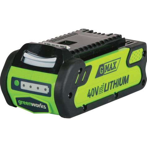 greenworks 40v lithium battery